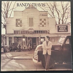 Randy Travis - Storms Of Life LP 1986 Country VG+